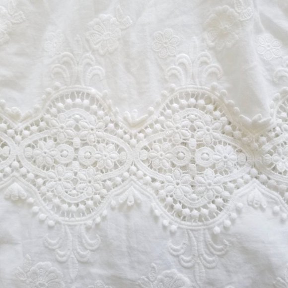 STONE COLD FOX | Marrakech White Lace Mini Dress 1 - Picture 6 of 16